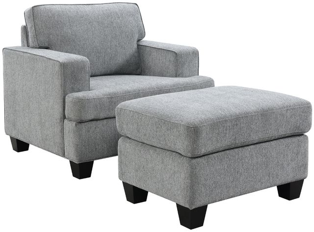 Intercon Baldwin Dalton Graphite Chair-3