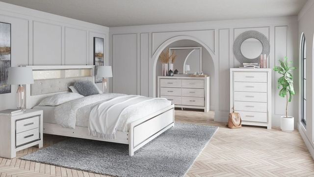 Signature Design by Ashley® Altyra 2-Piece White Queen Bookcase Bed Set-3