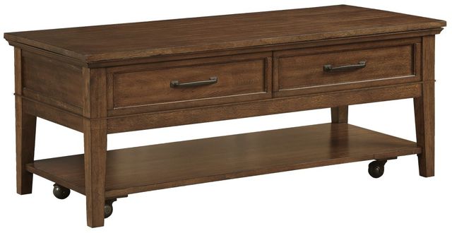 Mazin Furniture Whitley Brown Cocktail Table-1