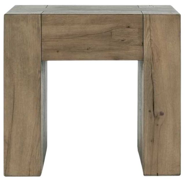 Classic Home Bristol Cafe Brown End Table-2