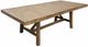 Legends Home Harvest Velvet Gray Trestle Dining Table-0