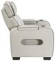Homelegance® Fairway Taupe Power Recliner with Power Headrest-3