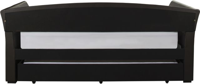HH2 Home Montgomery Brown Faux Leather Complete Twin Daybed with Trundle-3