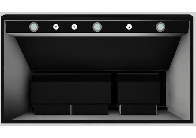 Vent-A-Hood® 42" Black Wall Hood-3