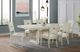 Elements International Avalanche Antique White Dining Side Chair-1
