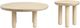 Magnussen Home® Sunset Cove 2-Piece Sanibel Brown Nesting Cocktail Tables Set with Casters-3
