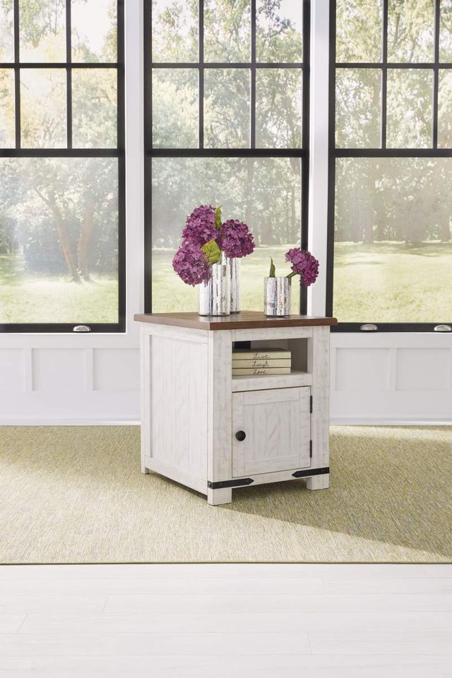 Signature Design by Ashley® Wystfield 2 Piece Brown/White Living Room Table Set-2