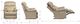 La-Z-Boy® Reed Stone Power Rocking Recliner with Headrest and Lumbar-1