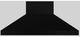 Vent-A-Hood® 66" Black Wall Mounted Range Hood-1
