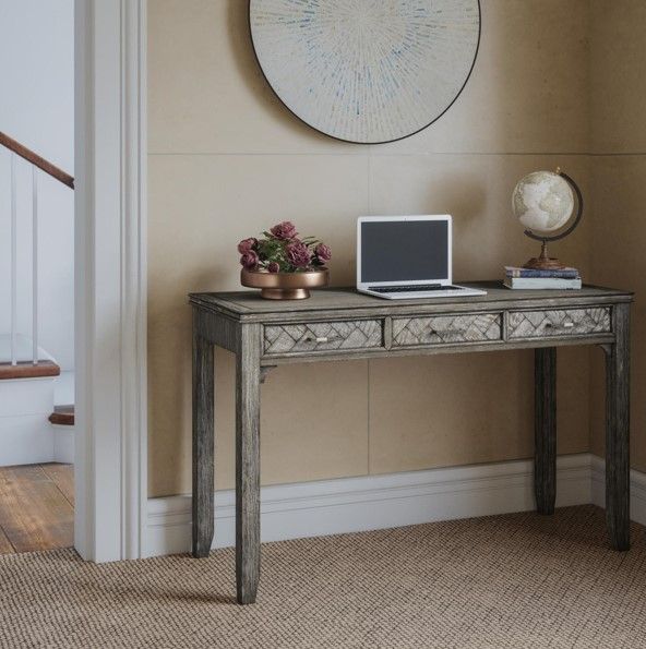 Jofran Inc. Gramercy Platinum Power Desk-1