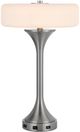 Cal® Lighting & Accessories Espoo Brushed Steel Table Lamp-1