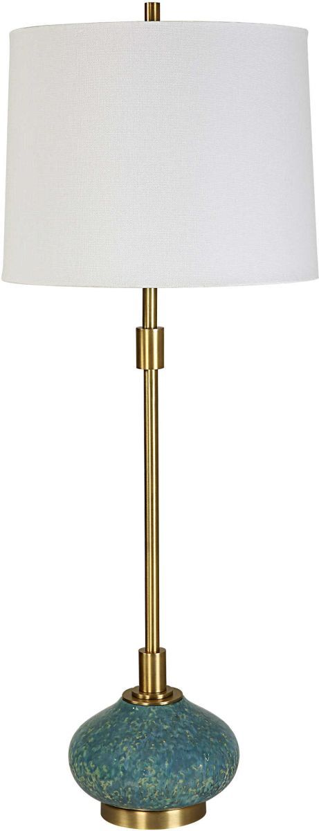 Uttermost® Kaimana Aged Blue Buffet Lamp-0