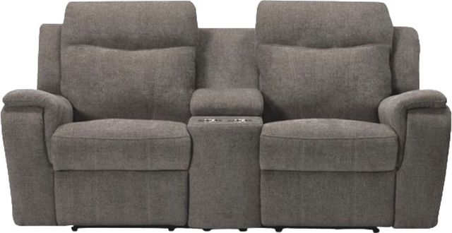 Palliser® Furniture Customizable Buckingham Power Reclining Loveseat with Console and Power Headrest-2