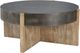 Forty West Claire Black Coffee Table with Brown Base-0