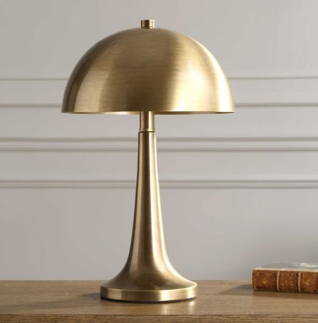 Uttermost® Dame Antique Brass Table Lamp-1