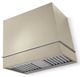 AGA Loge 36" Fawn Wall Mounted Range Hood with Brushed Brass Trim-0
