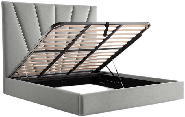 Michael Amini® Rose King Lift Up Storage Bed-3