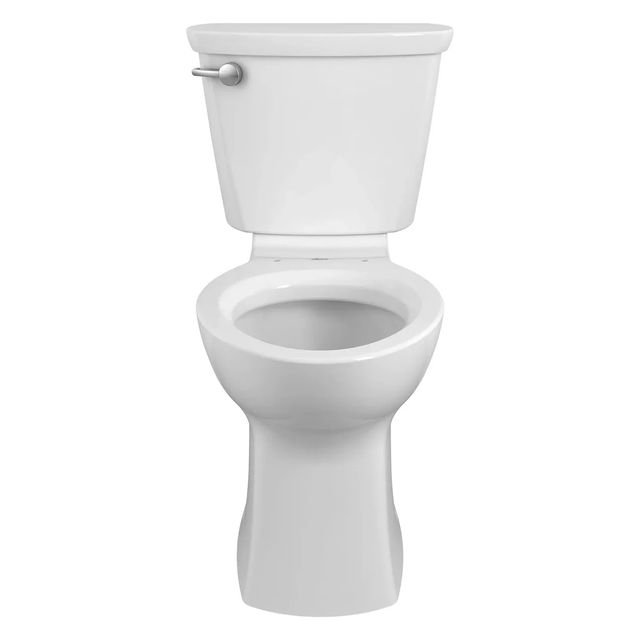 American Standard Cadet® White PRO Two-Piece Chair Height Elongated 10" Rough Toilet Less Seat-1