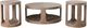 Liberty Furniture South Bend 3-Piece Burnished Clay Round Occasional Table Set-0