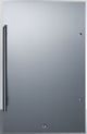 Summit® 19" 3.1 Cu. Ft. Stainless Steel ADA Compliant Shallow Depth Outdoor Built-In All Refrigerator-0