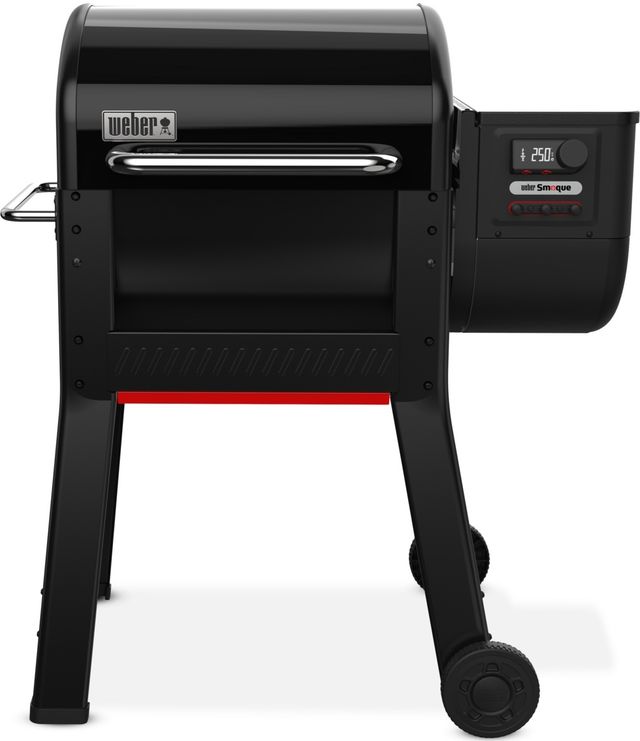 Weber® Smoque™ 39" Black Wood Pellet Smoker-0