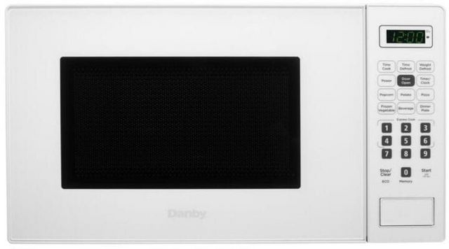 Danby® 0.7 Cu. Ft. White Countertop Microwave 