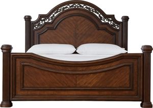 Signature Design by Ashley® Lavinton Brown California King Poster Bed