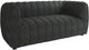 Furniture of America® Aversa Black Loveseat-0