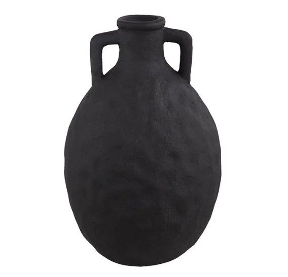 Renwil® Fox Matte Black Vase-0