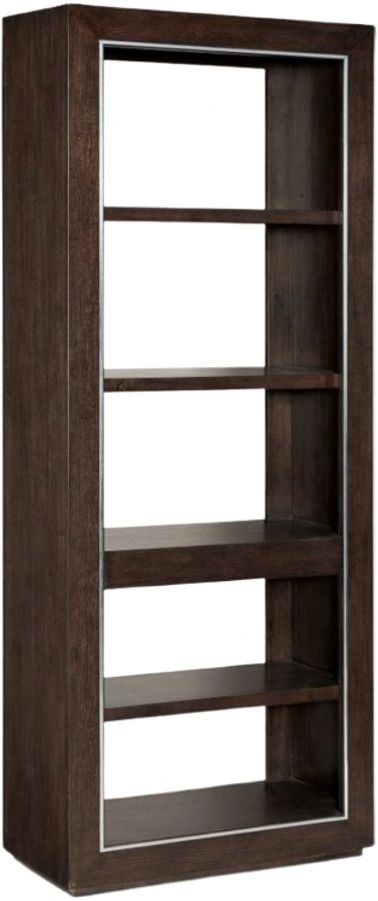 Hooker® Furniture House Blend Work Your Way Dark Roast Etagere-0