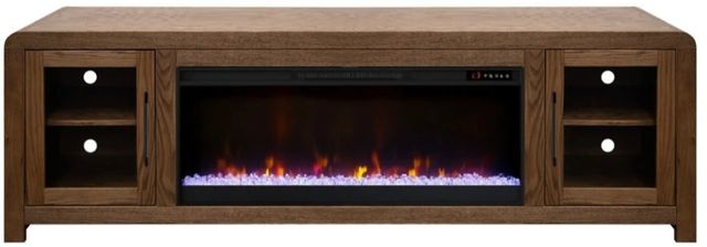 Legends Home Haven Bourbon 82" Fireplace Console-0