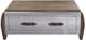 ACME Furniture Brancaster Antique Oak Top Coffee Table with Aluminum Base-3