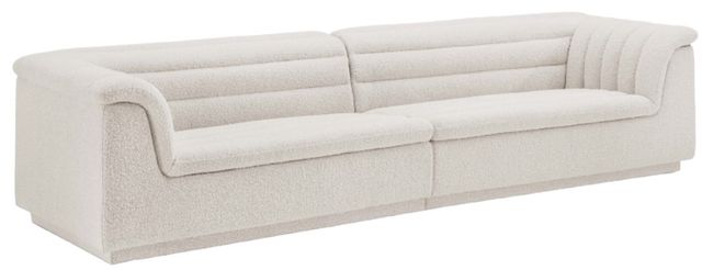 Meridian Furniture Cascade 2-Piece Cream Modular Sofa-0
