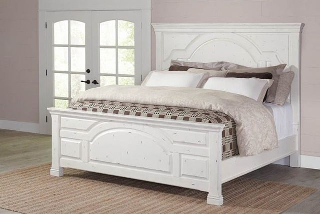 Coaster® Celeste Vintage White Queen Bed-2