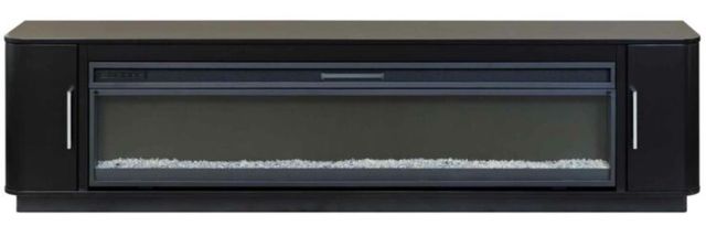 Martin Furniture Uptown Black 96" Fireplace TV Stand-2
