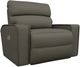 La-Z-Boy® Maddox Smoke Power Reclining Chair and a Half with Headrest-0
