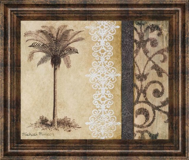 Classy Art Decorative Palm II by Michael Marcon Wall Art-0