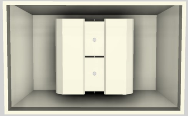 Vent-A-Hood® Designer Series 48" Biscuit Island Range Hood-2
