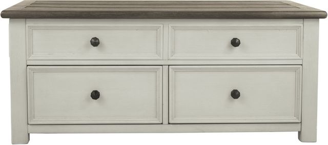 Signature Design by Ashley® Bolanburg Two-tone Lift Top Coffee Table-1