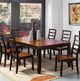 Furniture of America® San Isabel Acacia/Espresso Dining Table-1