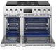 SKS 48" Stainless Steel Pro Style Dual Fuel Range-1