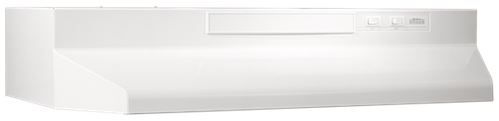 Broan® 30" White-On-White Convertible Under Cabinet Hood-0