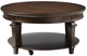 Homelegance® Tobias Espresso Round Cocktail Table-0