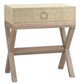 Bramble Customizable Renoir Raffia Bedside Table-0