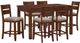 Standard Furniture Kyle Dark Walnut 7 Piece Dining Room Set-1