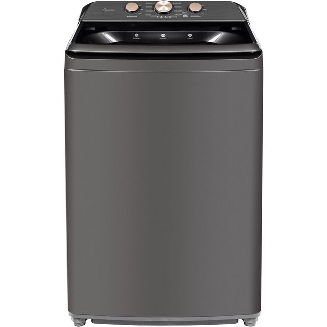 Midea 4.1 Cu. Ft. Metallic Grey Top Load Washer with Power Boost Agitator