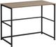 Monarch Specialties Inc. Black/Dark Taupe Computer Desk-0