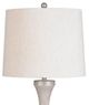 Lamps Per Se Antique Silver/White Washed Wood Floor Lamp-1