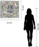 Classy Living Faithful Floral Inspiration Wall Art-2