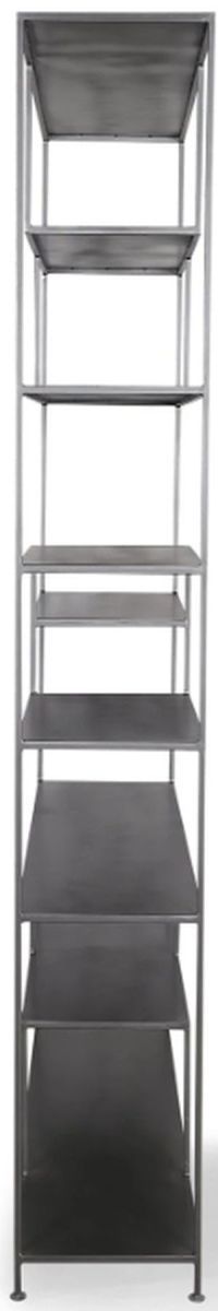 Parker House® Crossings Serengeti Sandblasted Fossil Grey Bookcase-2